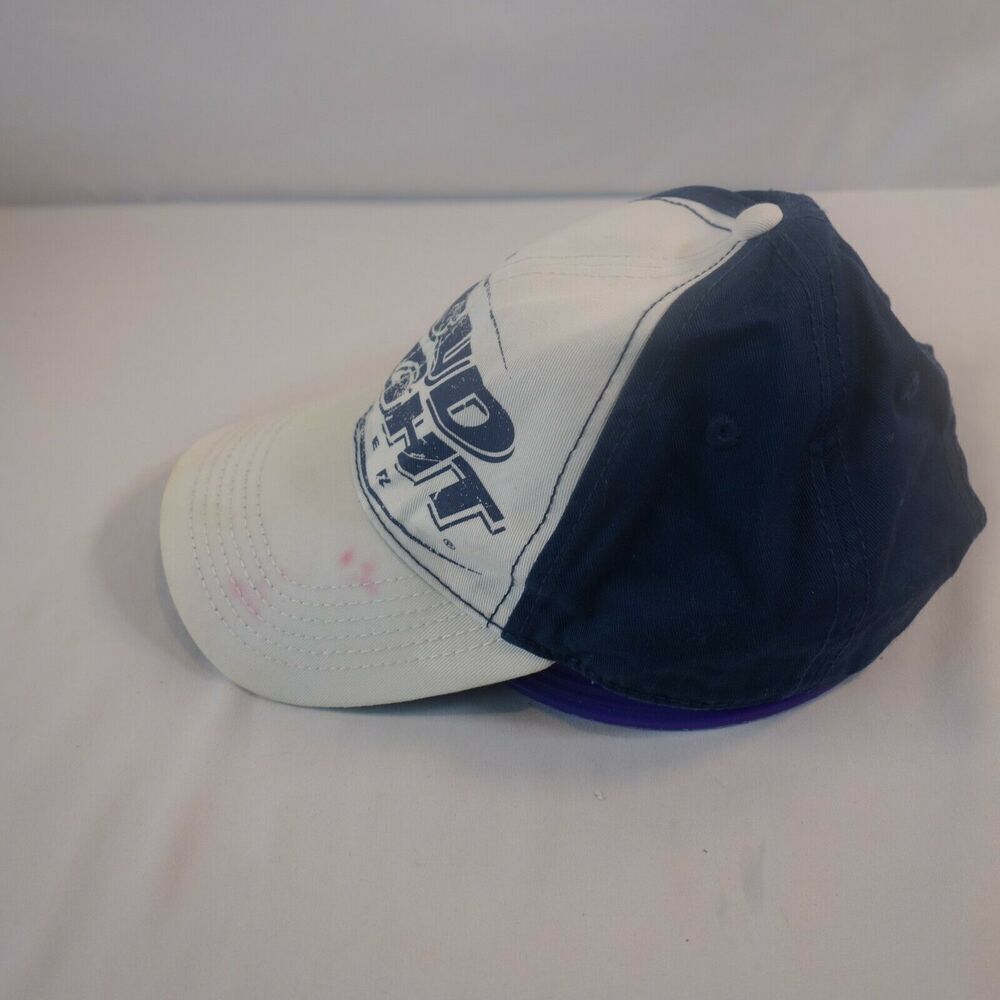 Bud Light Anheuser Busch 2010 Adjustable Blue White Baseball Hat Cap - Picture 5 of 10